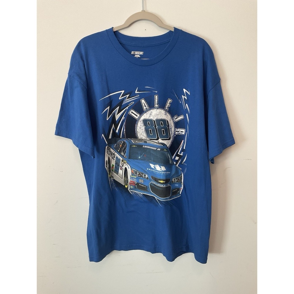 Nascar Dale Earnhardt Jr 88 Hendrick Motorsports Race Car Graphic T-Shirt XL